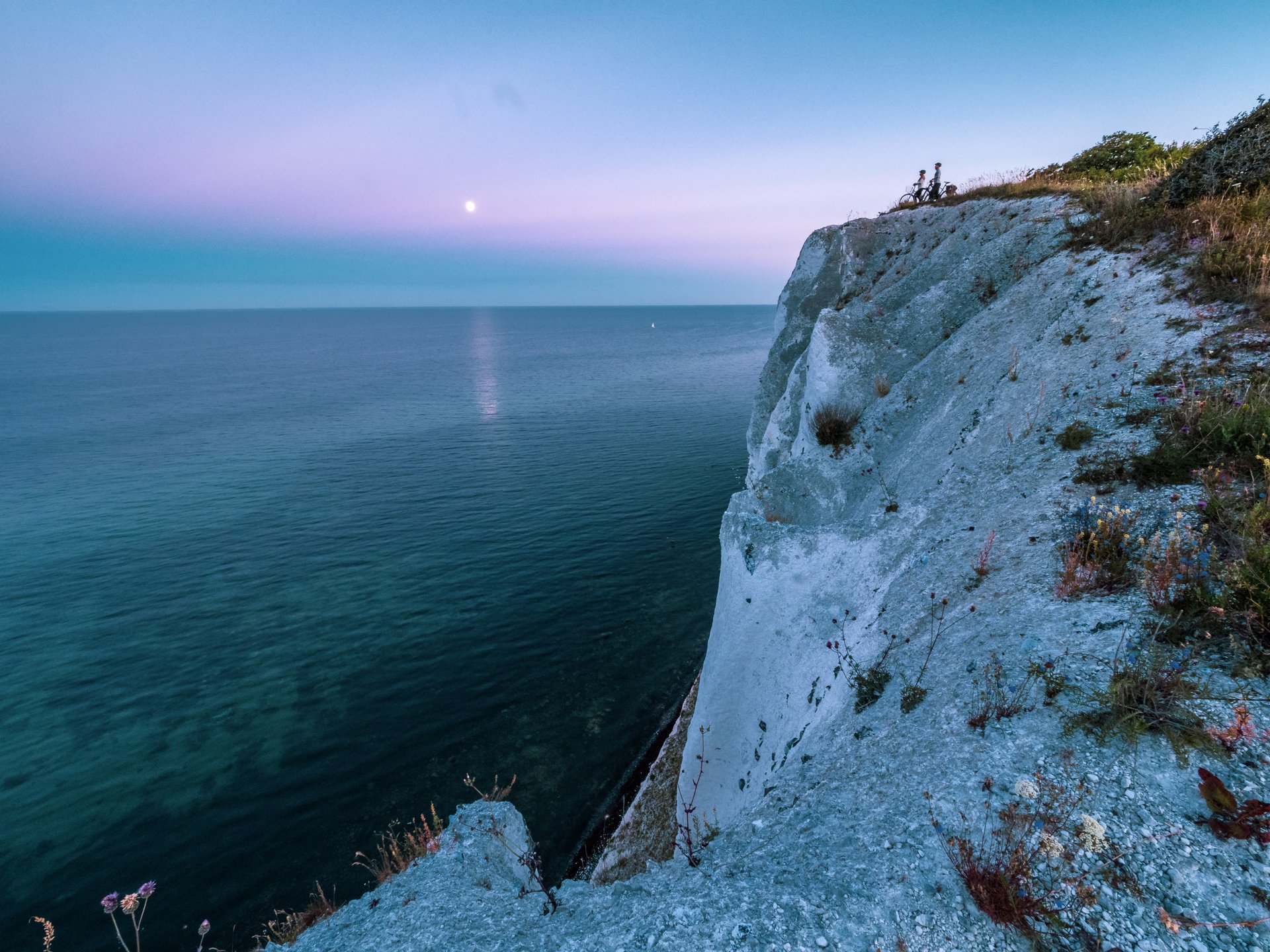Landskabsfoto af Møns Klint