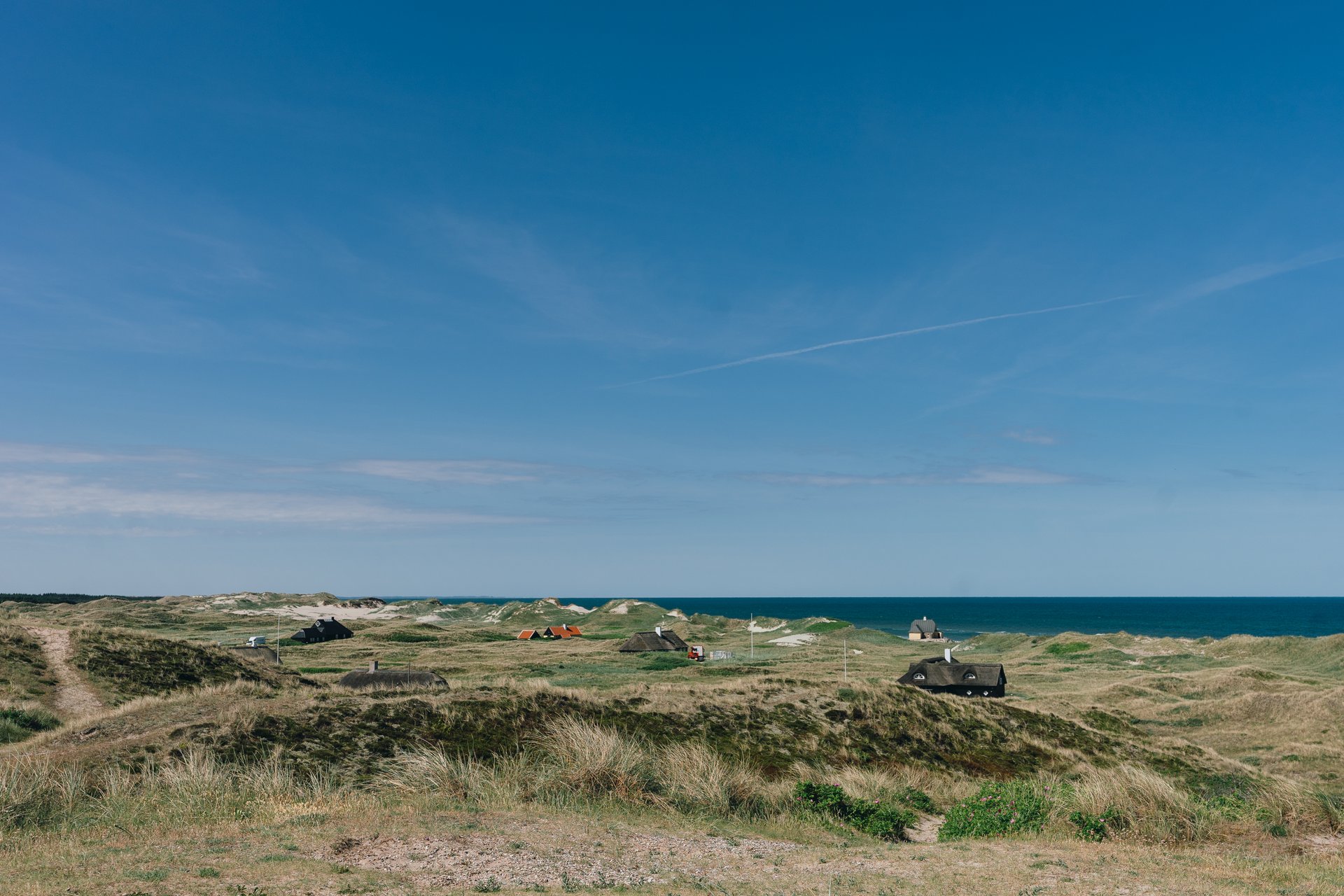 Foto af strand ved Skagen