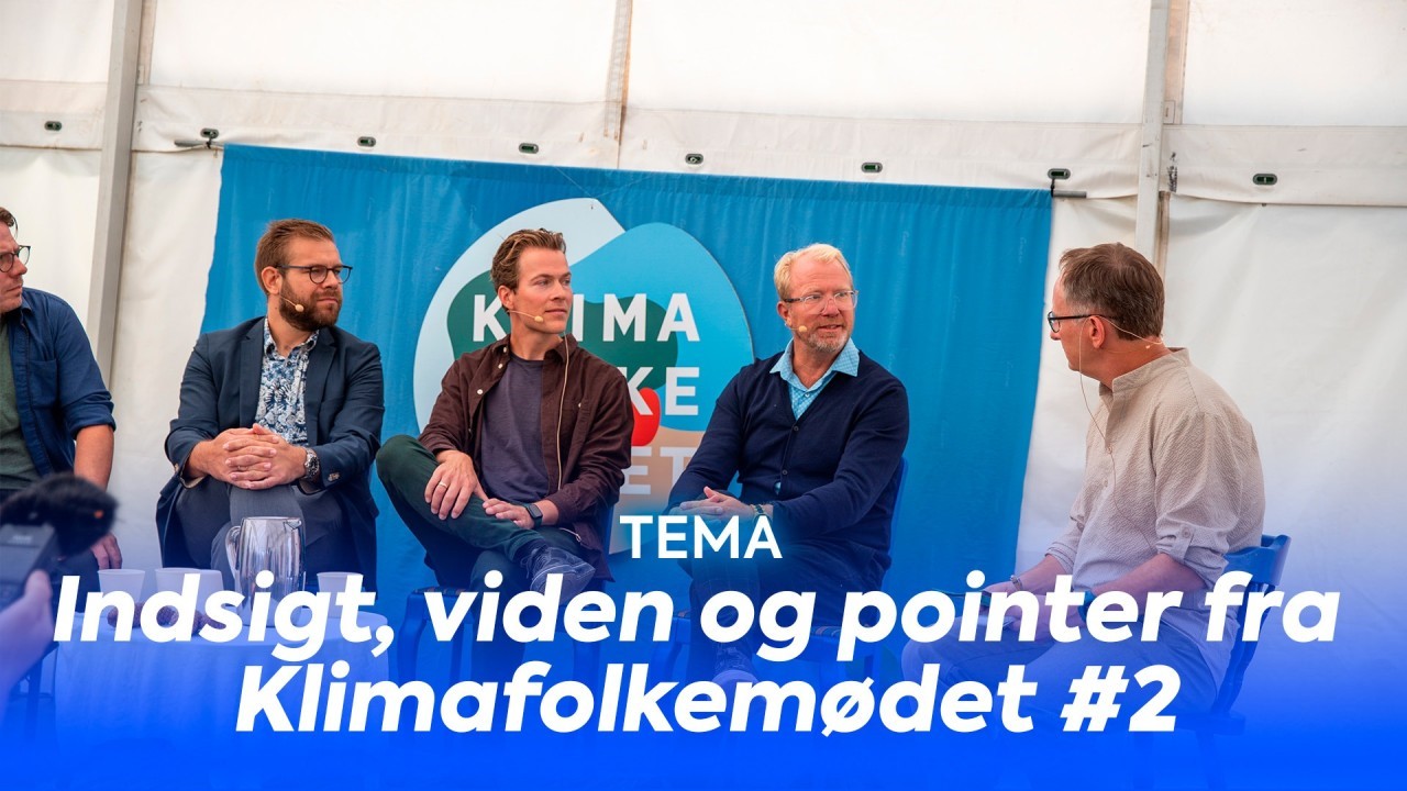 Klimafolkemøde: Certificeringer i attraktionsbranchen