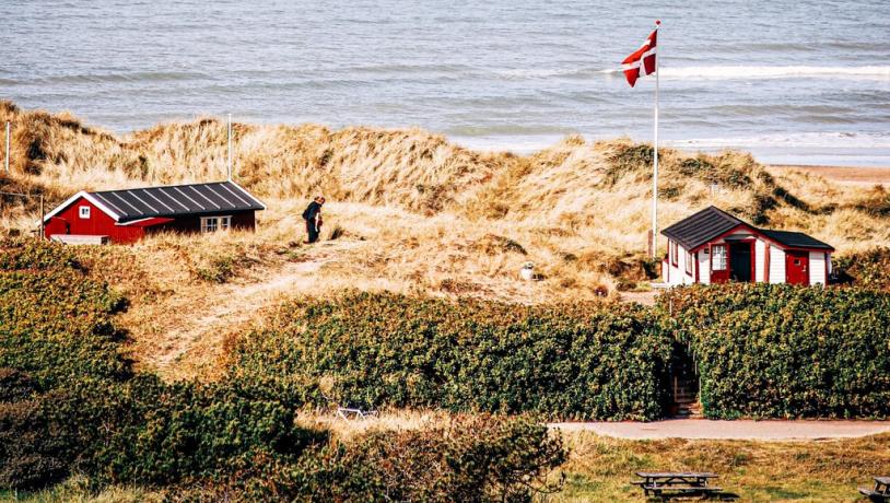 Feriehuse ved Tornby Strand