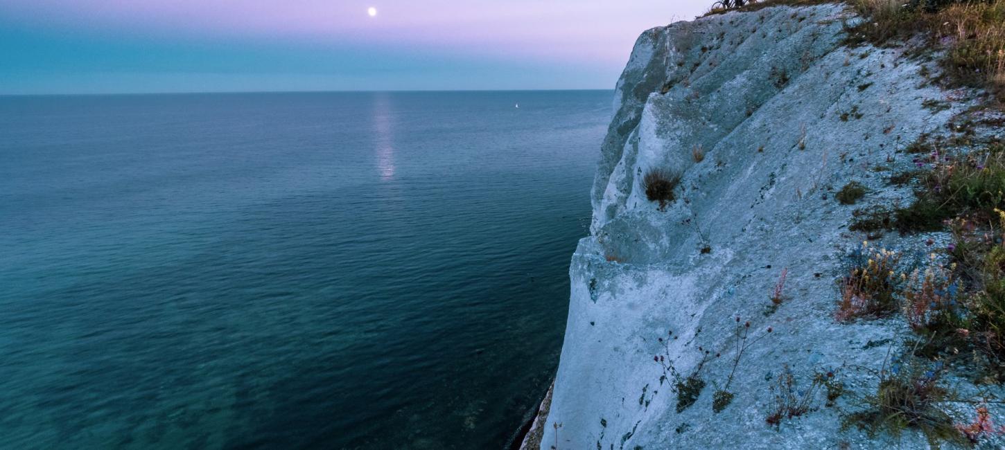 Landskabsfoto af Møns Klint