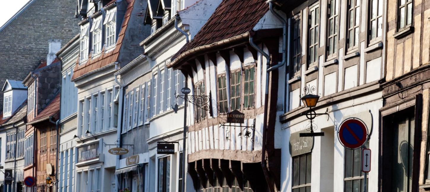 Gade i Odense city