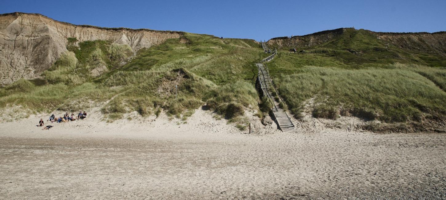 Foto af klitten, Bovbjerg