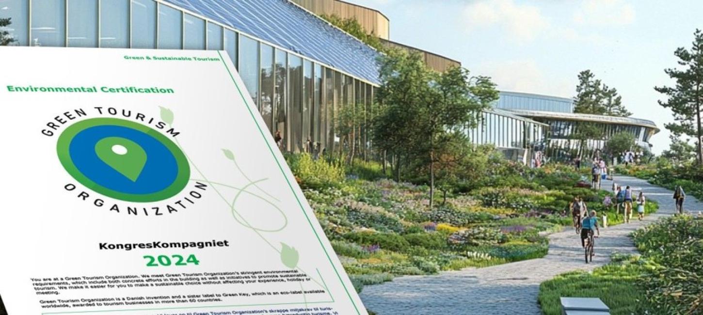 KongresKompagniet A/S får Green Tourism Organization