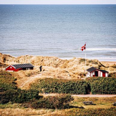 Feriehuse ved Tornby Strand