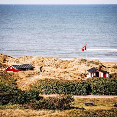 Feriehuse ved Tornby Strand